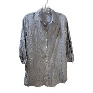 BB‎ Dakota XS Striped Button-Up Shirt